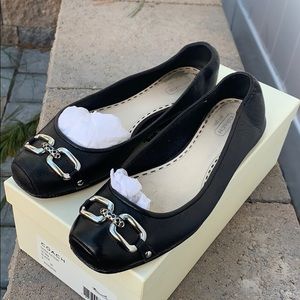 Coach Patent Leather Flats